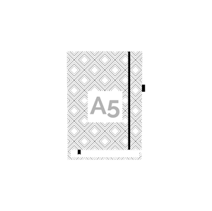 Show details for A5 Printed Diary Cover Template
