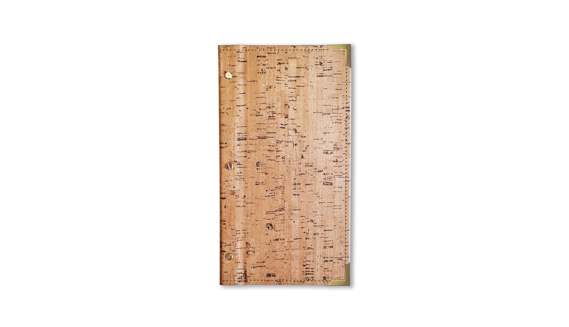 Show details for Slimline PU Cork Menu/Winelist Folder