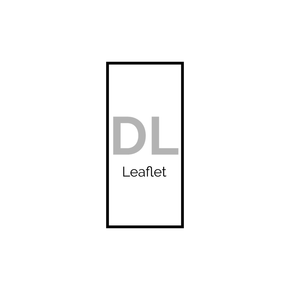 Show details for DL Leaflet Template