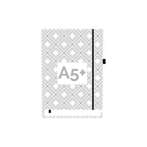 Show details for A5+ Printed Diary Cover Template