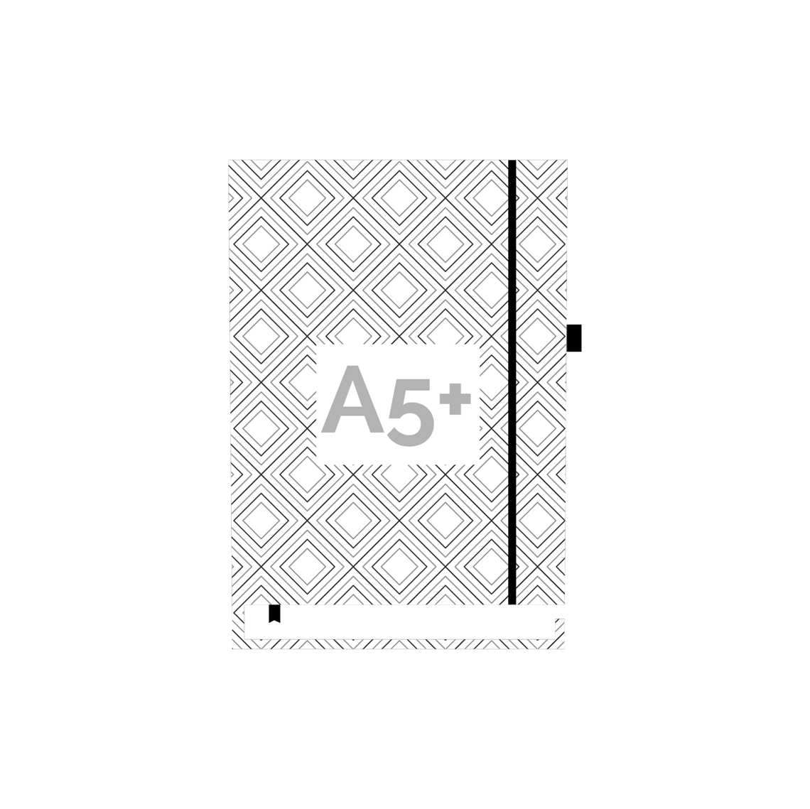 Show details for A5+ Printed Diary Cover Template
