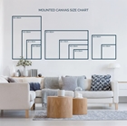 Show details for Framed Canvas 300 x 300mm